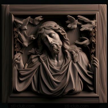 3D model st jesus (STL)